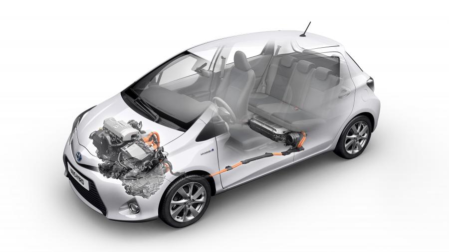 Toyota Yaris Hybrid 2012 года  (фото 2 из 35)